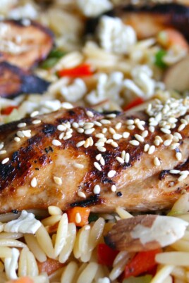 Asian Chicken & Orzo Salad