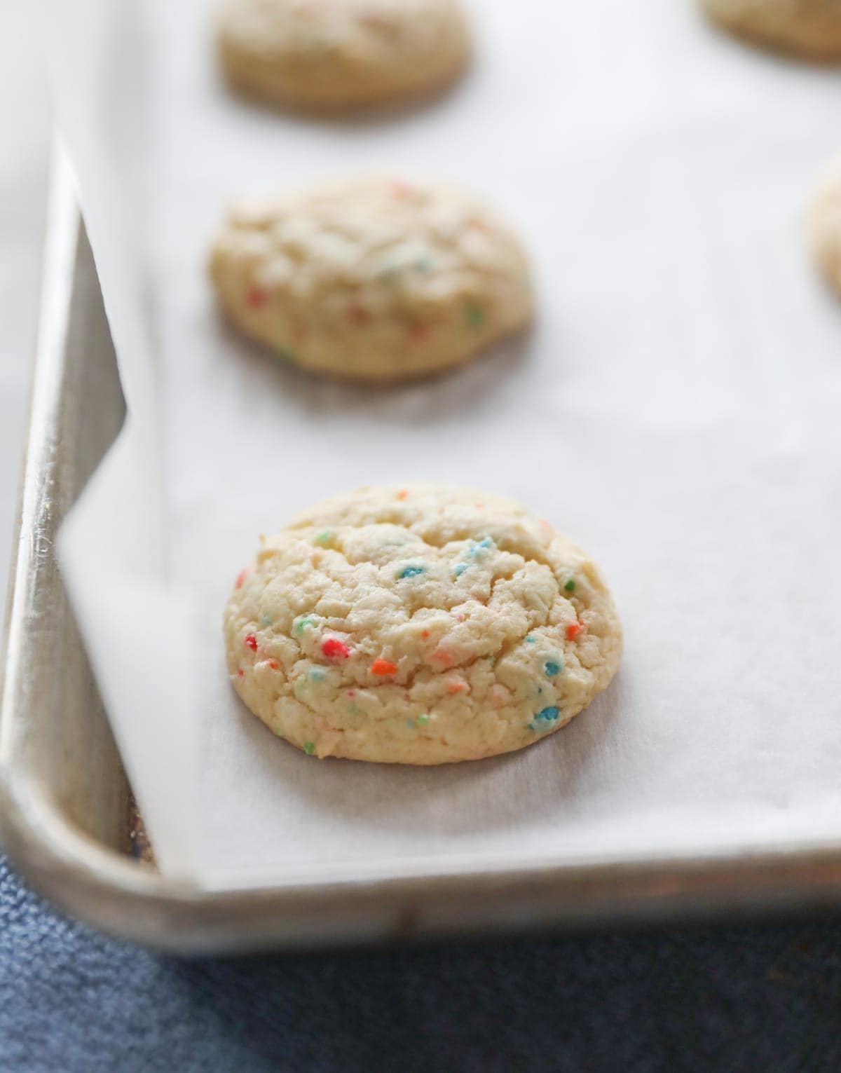 baked cake mix cookies