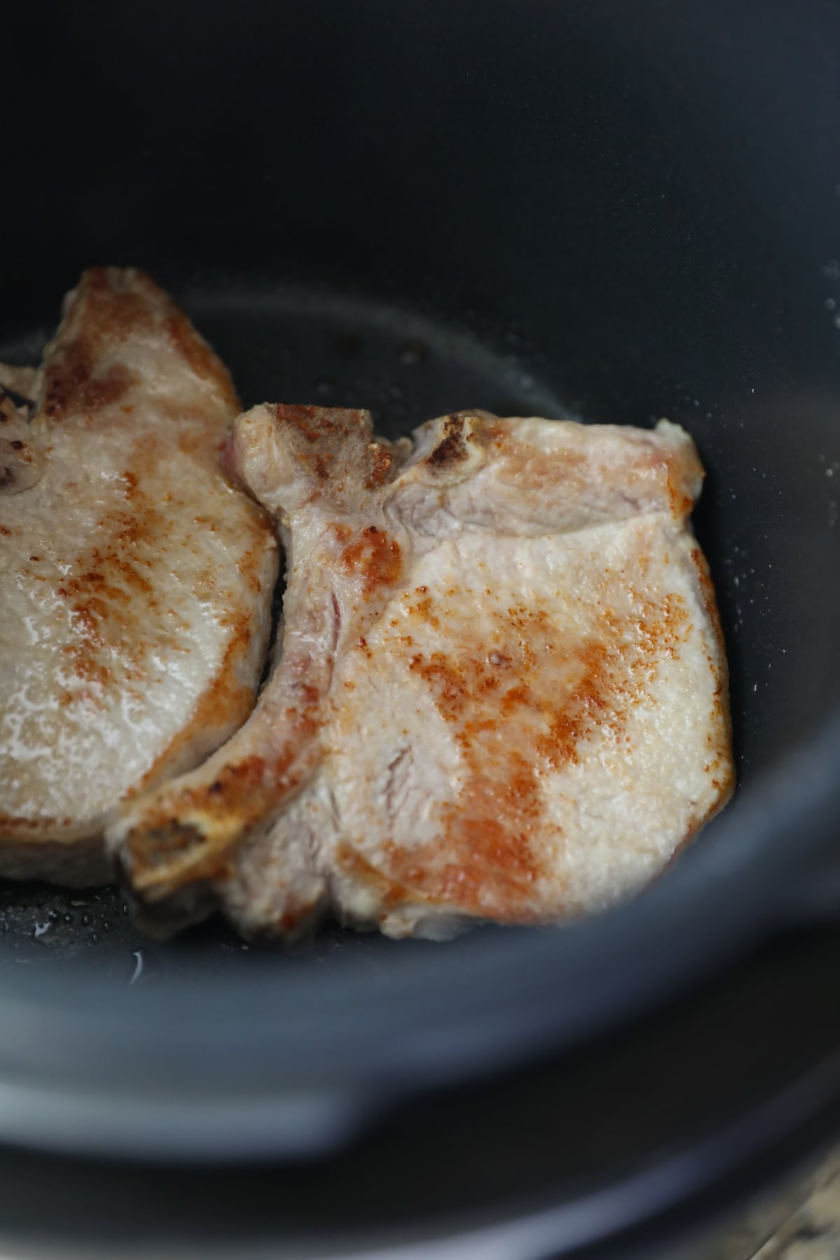 browning pork chops in instant pot