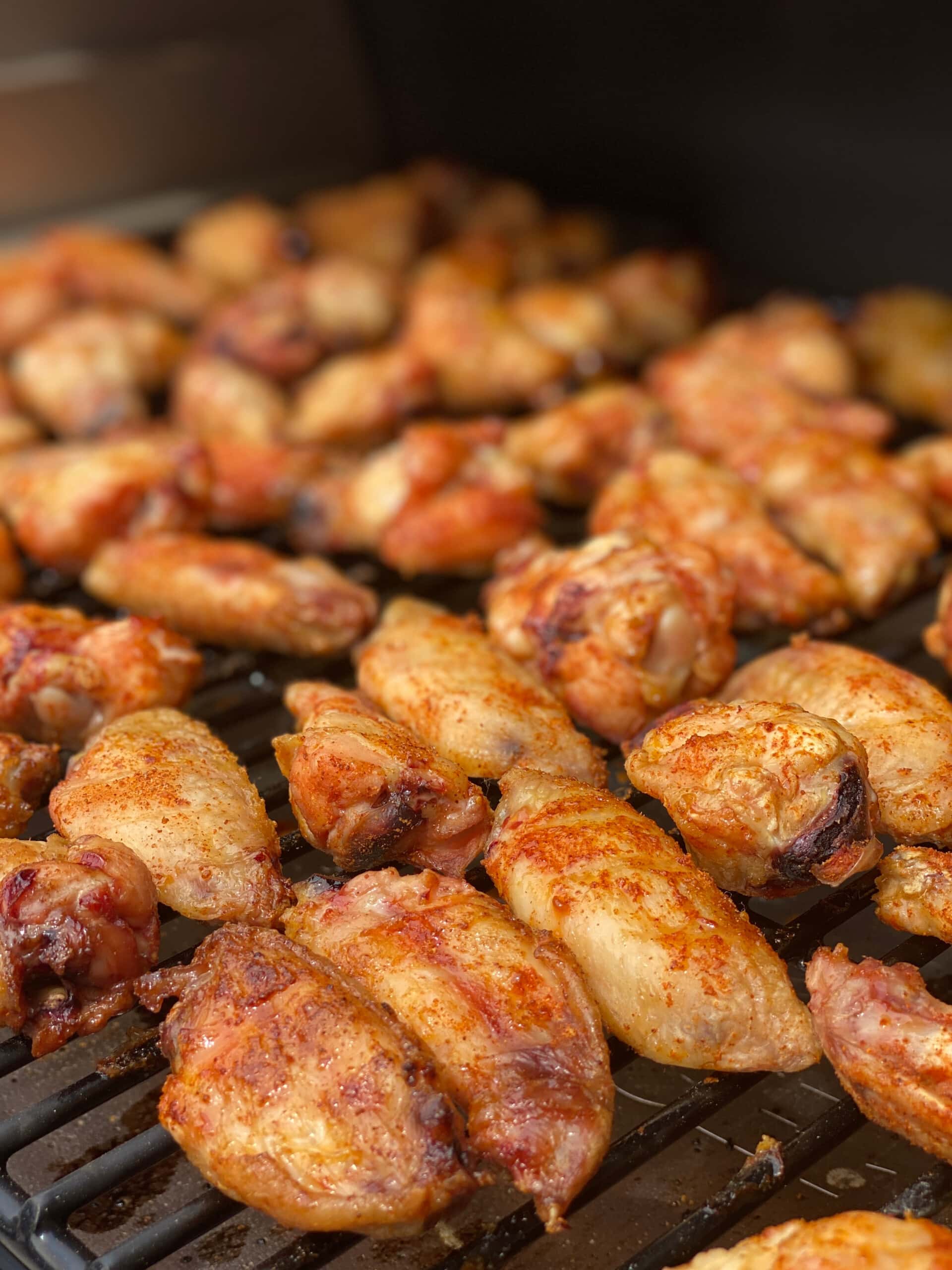 Chicken Wings on Grill